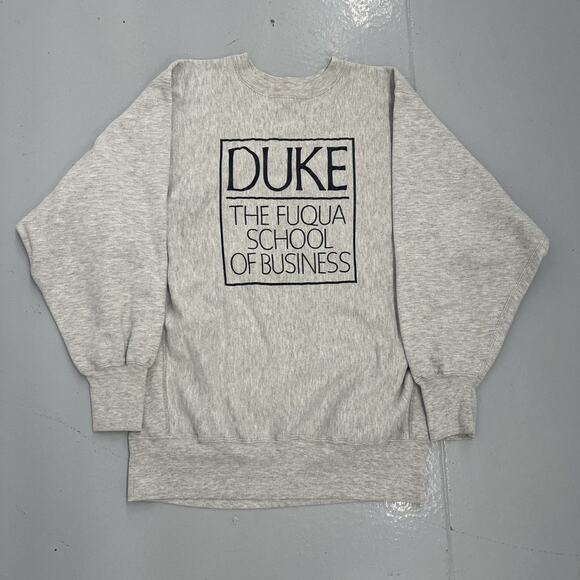 Vintage 90s Duke Business Champion Reverse Weave Sweatshirt